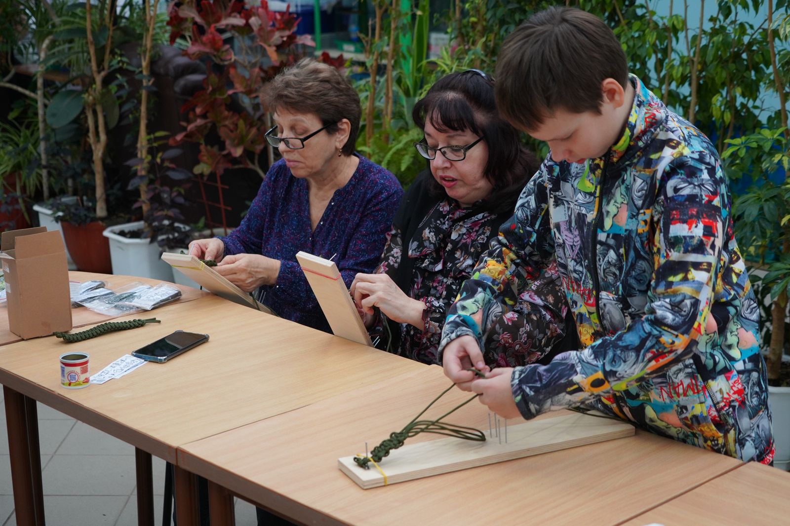 Патриотическая встреча прошла в ДДТ "Октябрьский"